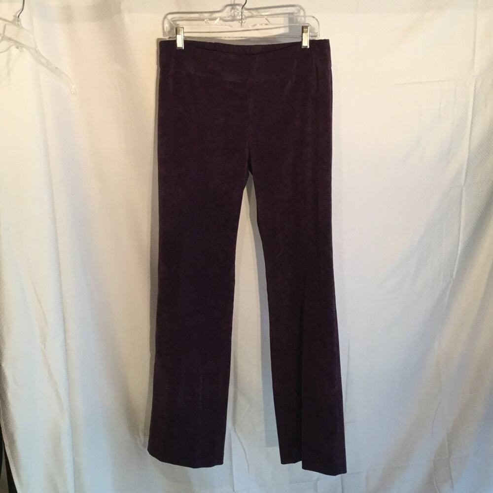 Ladies light weight grape purple pants